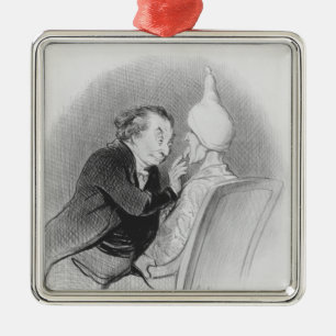 Adorno Metálico Serie 'Les beaux jours de la vie'