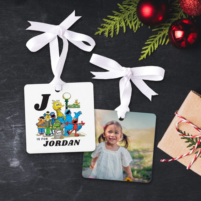 Adorno Metálico Sesame Pals | Nombre personalizado con foto (Subido por el creador)