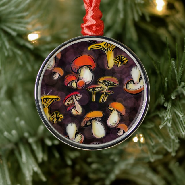 Adorno Metálico setas silvestres (Árbol)