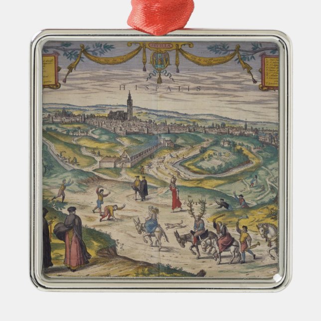 Adorno Metálico Sevilla (Frente)