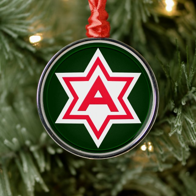 Adorno Metálico SEXTO ORDEN Metalizado DEL EJÉRCITO (Árbol)