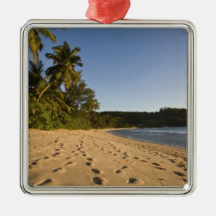 Adorno Metálico Seychelles, Isla Mahe, playa Anse Takamaka, 2