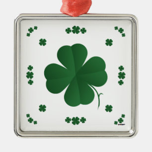 Adorno Metálico Shamrock