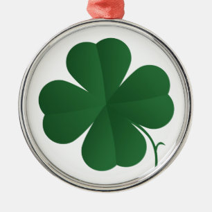Adorno Metálico Shamrock grande