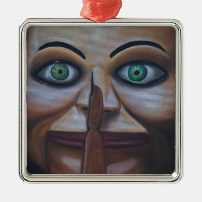 Adorno Metálico Shhhhh (Frente)