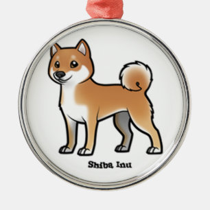 Adorno Metálico shiba inu