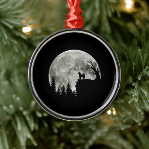 Adorno Metálico Shiba Inu Sobre El Regalo De Halloween De La Monta