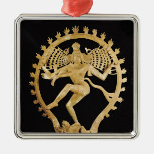 Adorno Metálico Shiva Nataraja
