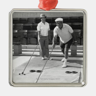 Adorno Metálico Shuffleboard