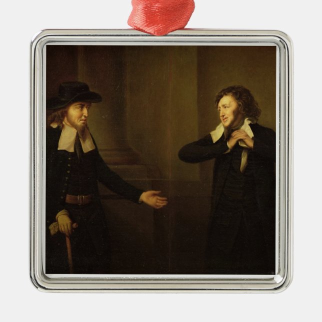 Adorno Metálico Shylock y tubárico del acto III, escena ii 'del M (Frente)