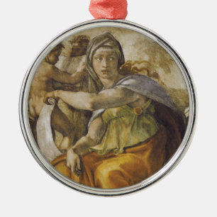 Adorno Metálico Sibila délfica de Miguel Ángel