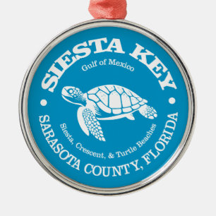 Adorno Metálico Siesta Key (tortuga marina)