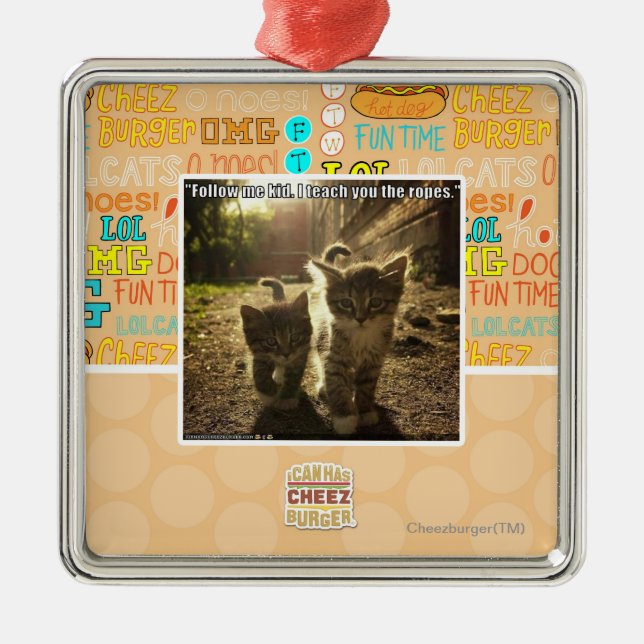 Adorno Metálico Sígame niño (Frente)