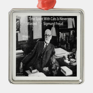 Adorno Metálico Sigmund Freud en su oficina & Cita divertida de ga