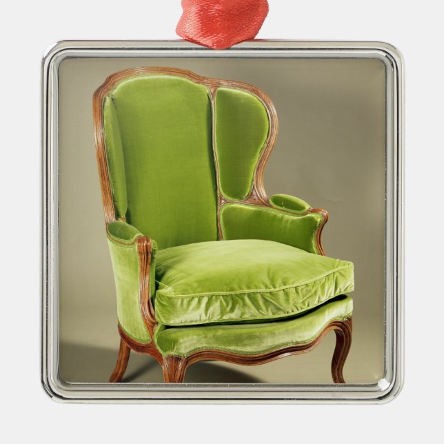 Adorno Metálico Silla francesa del bergere, c.1725 (Frente)