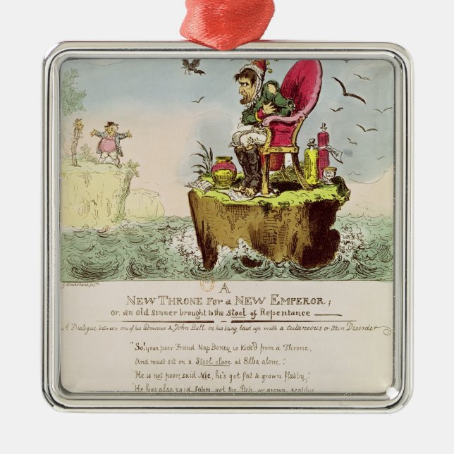 Adorno Metálico Silla huesuda de Elba, publicada por S. Knight (Frente)