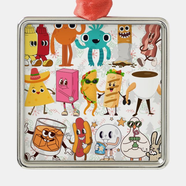 Adorno Metálico Silly (Frente)