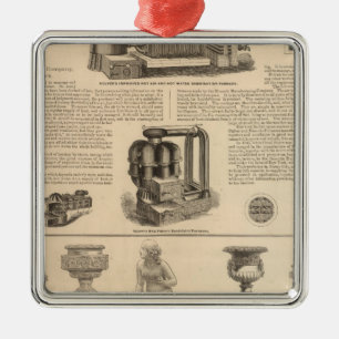 Adorno Metálico Simounds Manufacturing Company Stewart