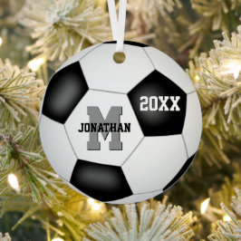 Adorno Metálico simple chico blanco chica deporte keepsake fútbol