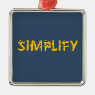 Adorno Metálico Simplificar