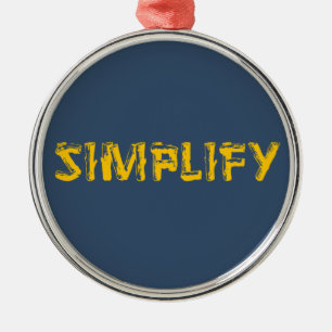 Adorno Metálico Simplificar