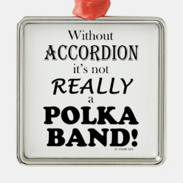 Adorno Metálico Sin acordeón - Banda Polka