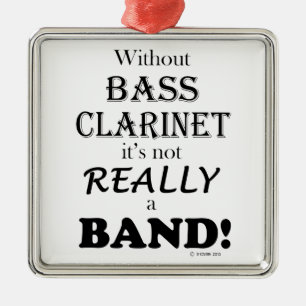Adorno Metálico Sin Bass Clarinet - Banda