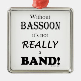 Adorno Metálico Sin Bassoon - Banda