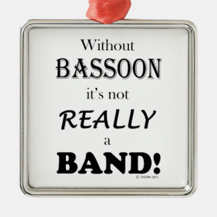 Adorno Metálico Sin Bassoon - Banda