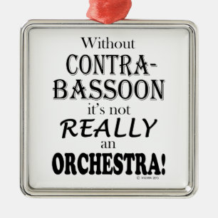 Adorno Metálico Sin Contrabassoon - orquesta