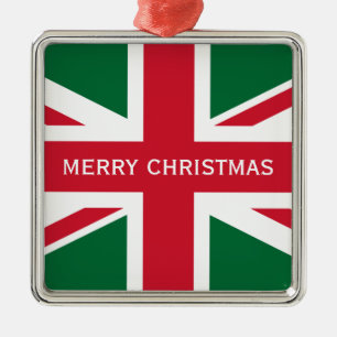 Adorno Metálico Sindicato de navidades Jack ~ Rojo, Verde y Blanco