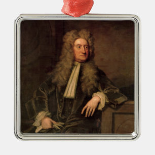 Adorno Metálico Sir Isaac Newton