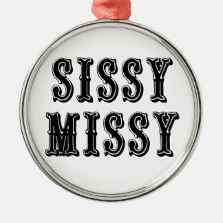 Adorno Metálico Sissy Missy