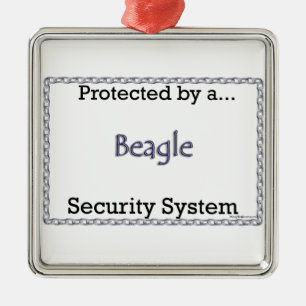 Adorno Metálico Sistema de seguridad Beagle