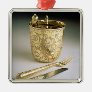 Adorno Metálico Sistema que viaja de un cuchillo, de una