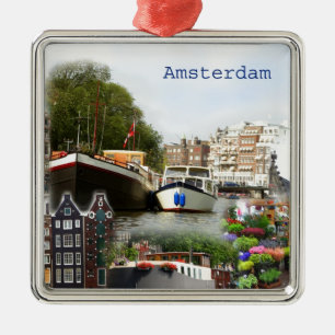 Adorno Metálico Sitios turísticos de Amsterdam