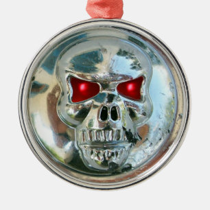 ADORNO METÁLICO SKULL RIDERS