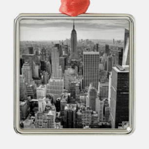 Adorno Metálico Skyline de Nueva York