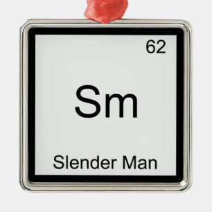 Adorno Metálico Sm - Tabla periódica de química Meme del hombre de