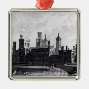 Adorno Metálico Smithsonian Institution del oeste del sur