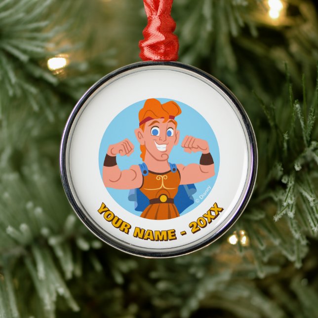 Adorno Metálico So Cute Hercules Metal Ornament (Árbol)