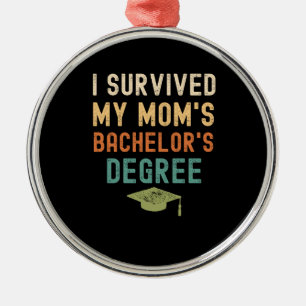 Adorno Metálico Sobreviví a la licenciatura de mi mamá