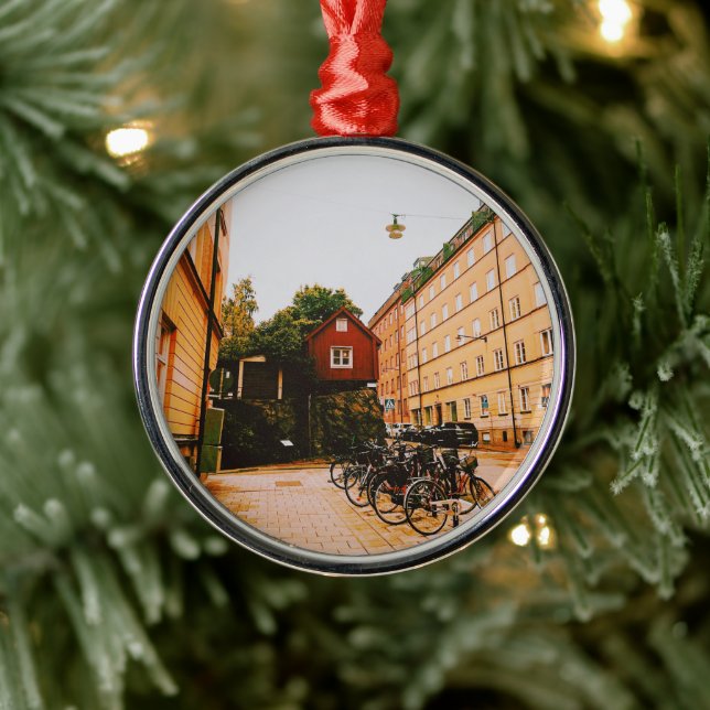 Adorno Metálico Södermalm, Estocolmo, Suecia (Árbol)