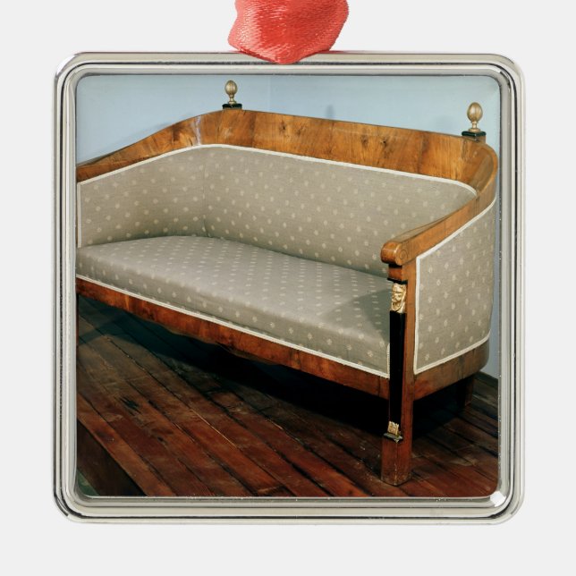 Adorno Metálico Sofá, estilo de Biedermeier, c.1820 (Frente)