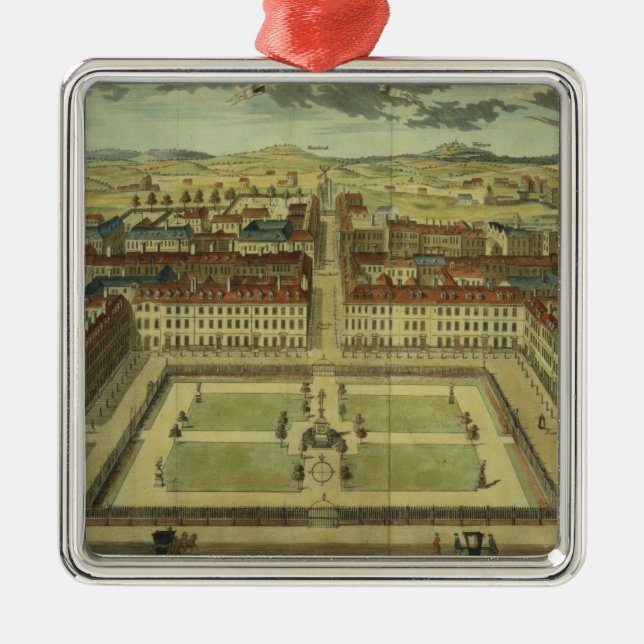 Adorno Metálico Soho o King's Square, para 'Stow's Survey of Londo (Frente)