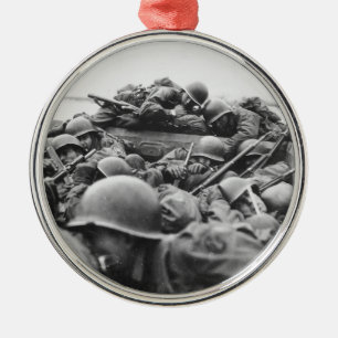 Adorno Metálico Soldados aliados de la Segunda Guerra Mundial que