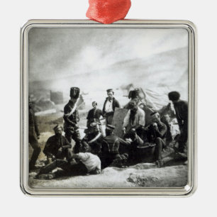 Adorno Metálico Soldados en la Crimea, c.1855