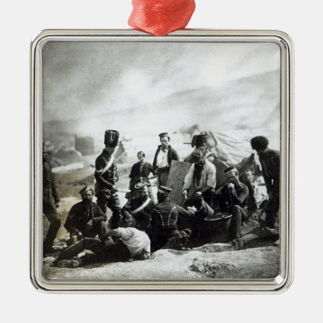 Adorno Metálico Soldados en la Crimea, c.1855 (Frente)