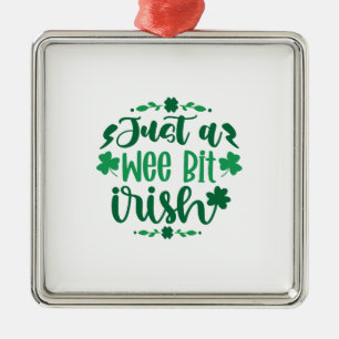 Adorno Metálico Solo un irlandés wee