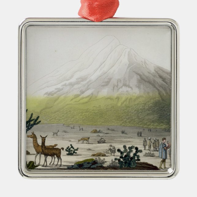 Adorno Metálico Soporte Chimborazo, Ecuador, de 'Le Costume Ancien (Frente)